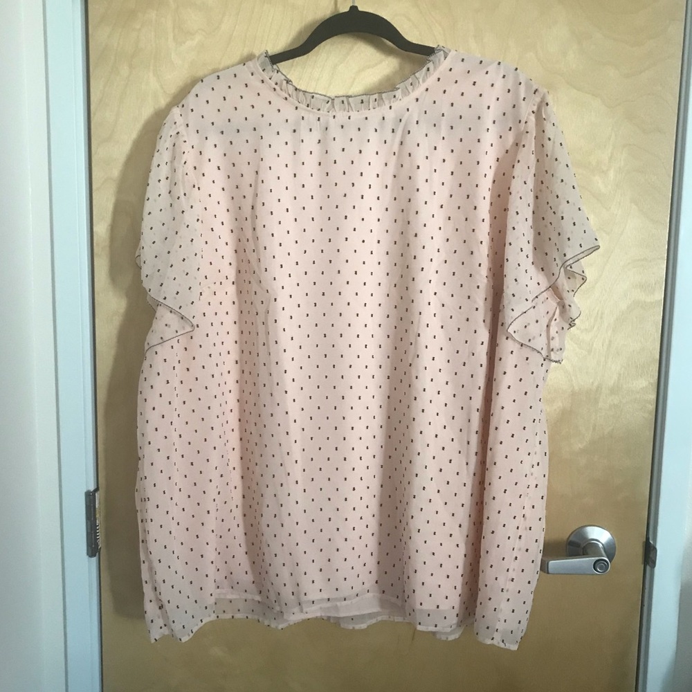 NWT Loft Blush Top